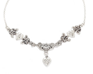 TIFFANY necklace CRYSTAL hearts