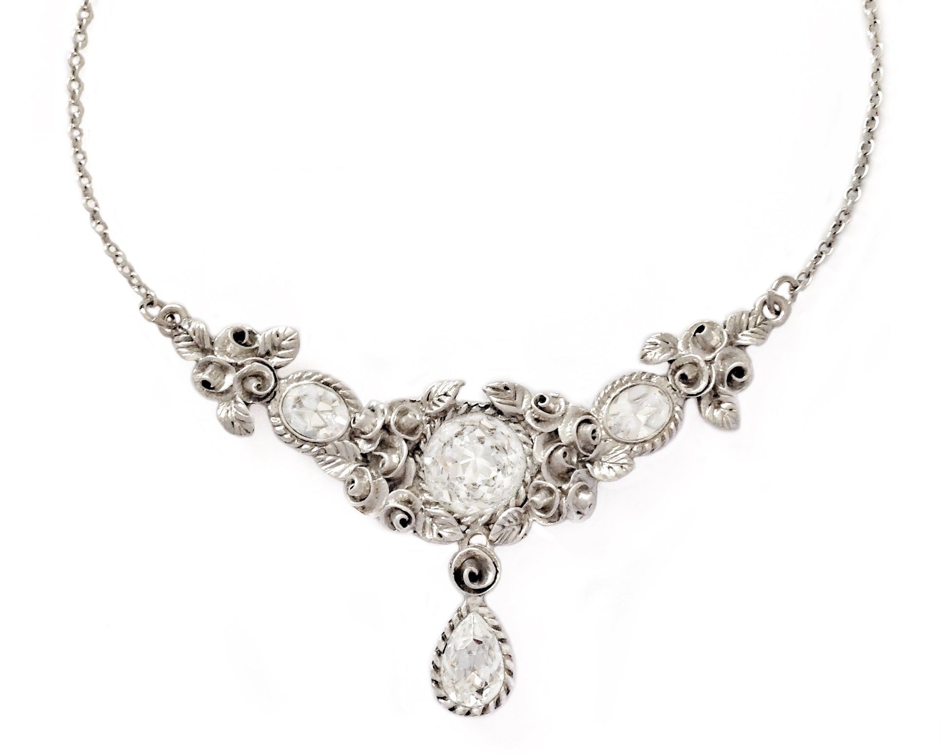 WILLOW necklace CRYSTAL