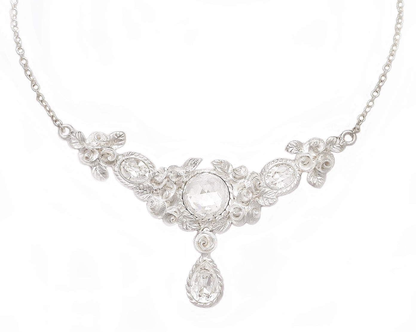 WILLOW necklace CRYSTAL