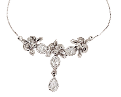 OLIVIA necklace Crystal