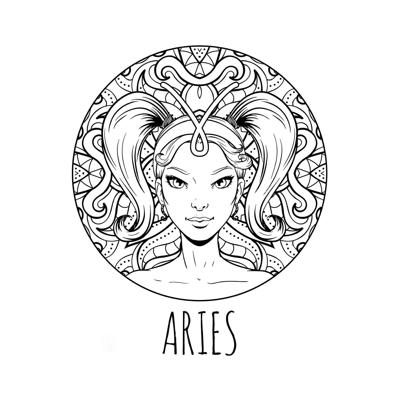 ARIES Birthstone CRYSTAL