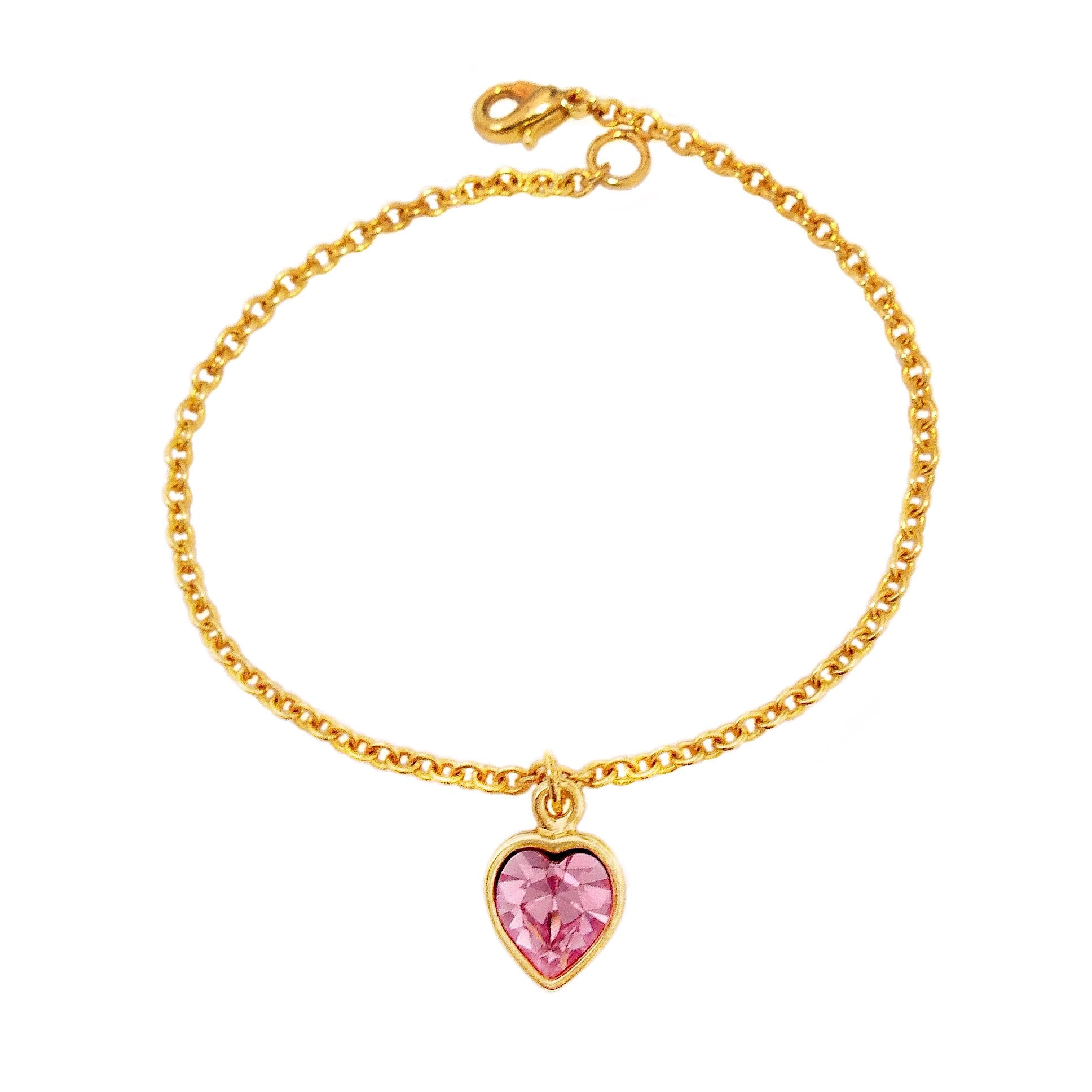 BELLE bracelet LIGHT ROSE heart