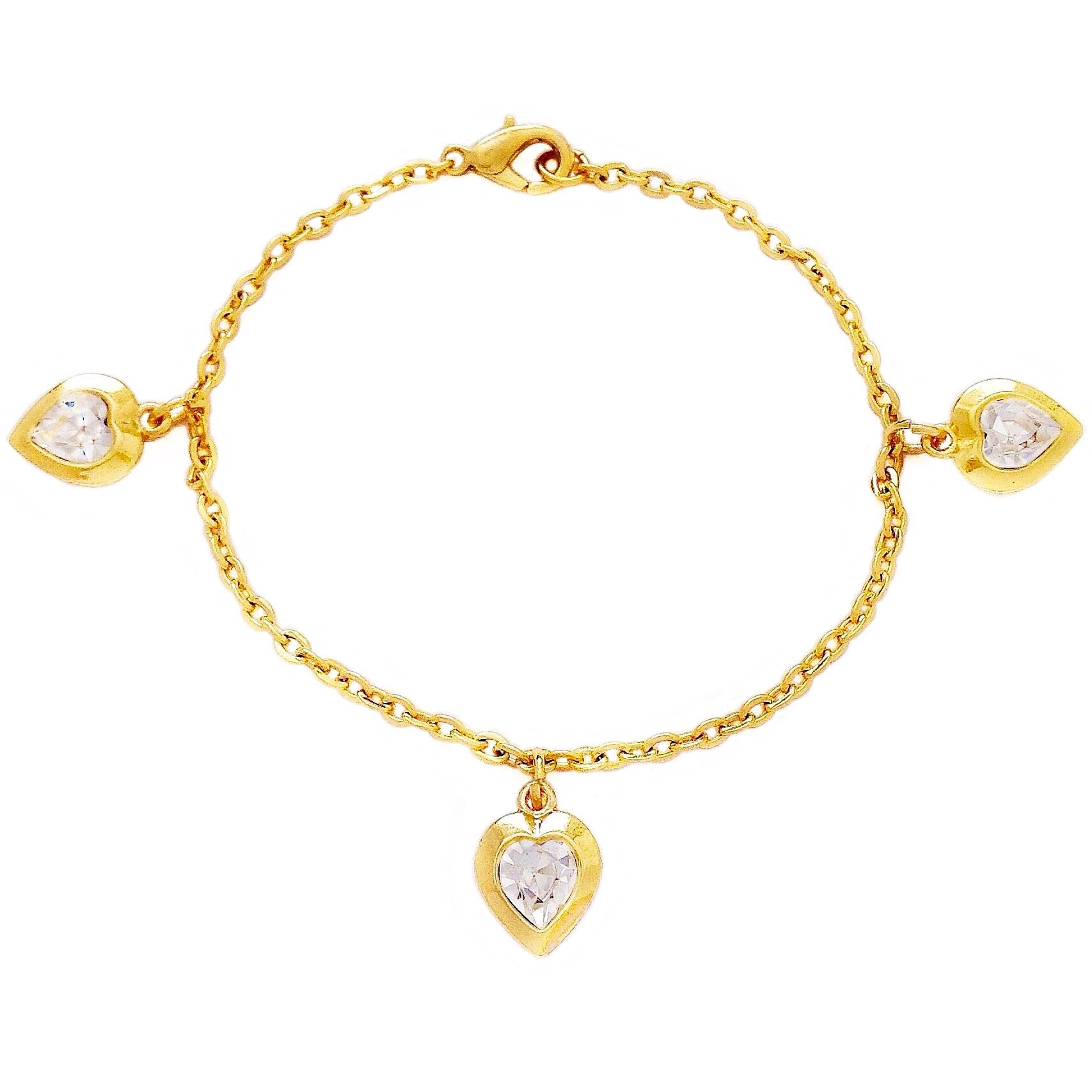 LILY bracelet CRYSTAL hearts