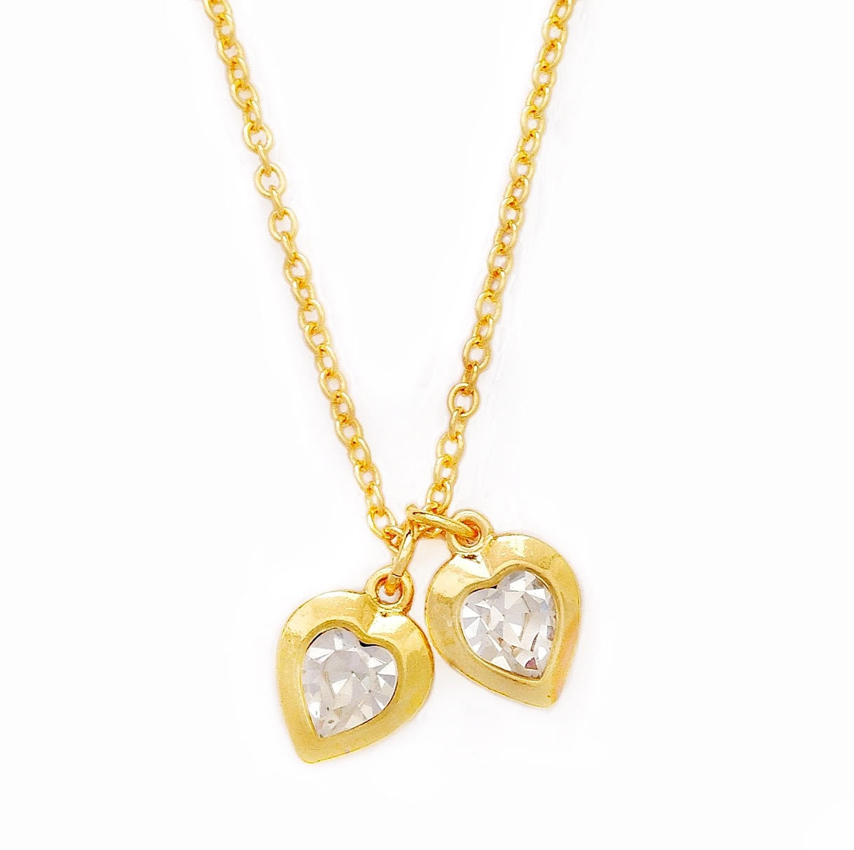 ELSA necklace CRYSTAL hearts