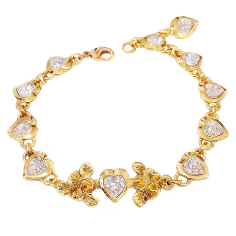 GISELLE bracelet CRYSTAL hearts