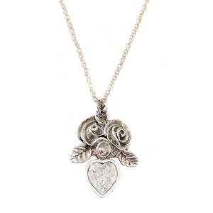 JOLIE necklace CRYSTAL heart