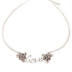 'LOVE' ROSE Necklace