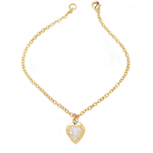 LUCY bracelet CRYSTAL heart