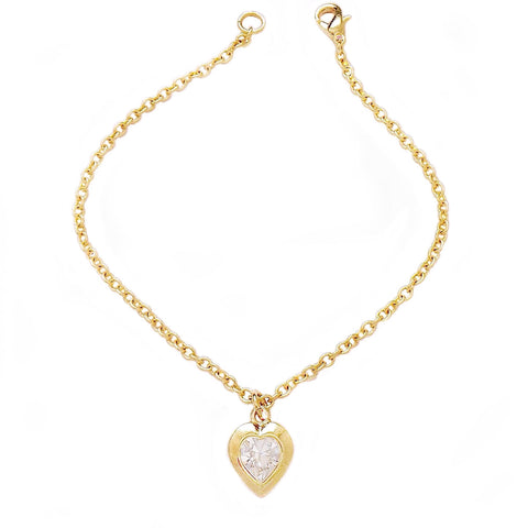 LUCY bracelet CRYSTAL heart