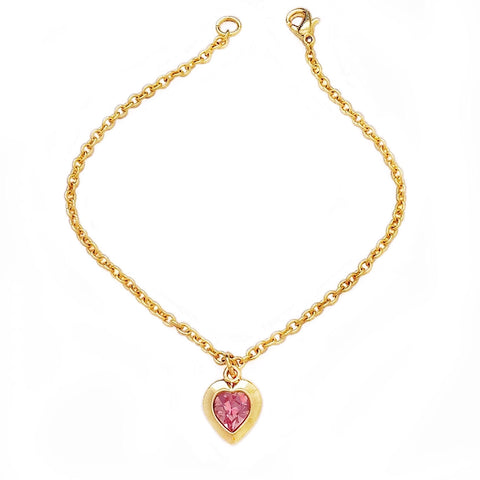 LUCY bracelet LIGHT ROSE PINK heart