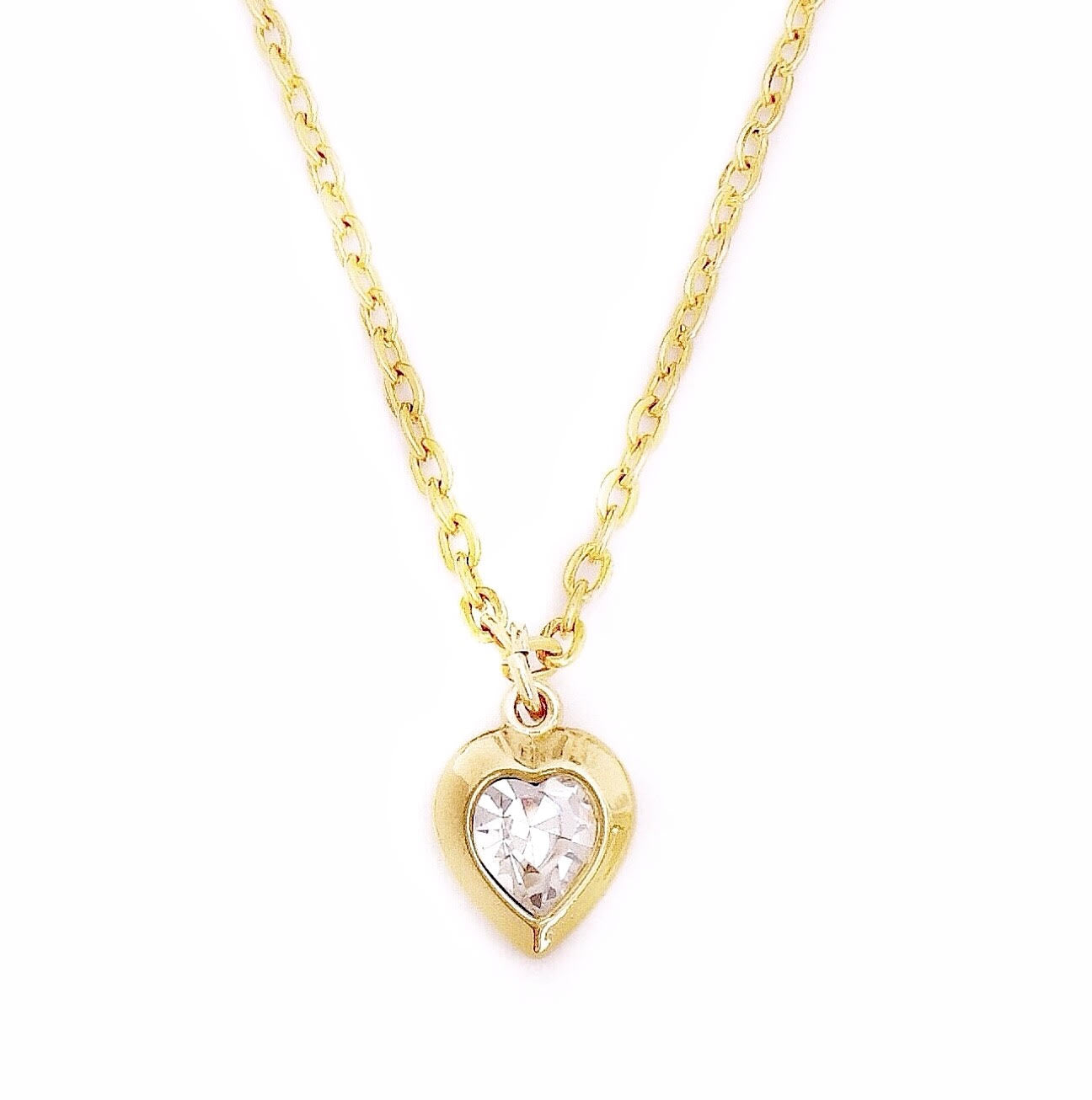 SOPHIE necklace CRYSTAL heart