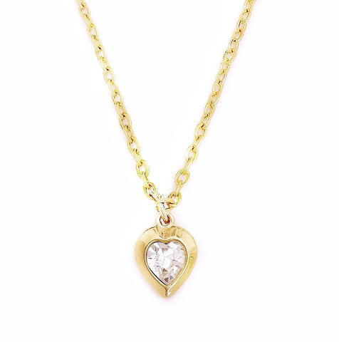 SOPHIE necklace CRYSTAL heart